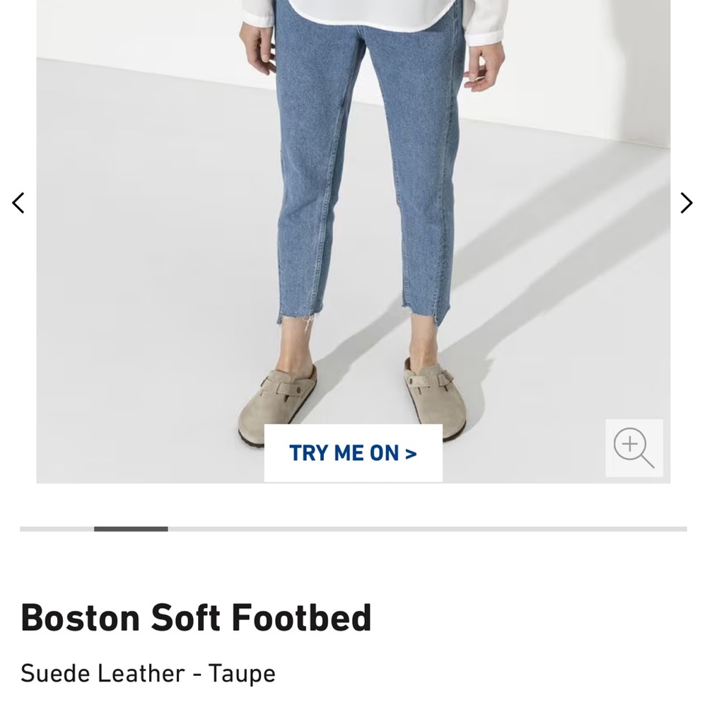 NWOT Birkenstock Boston Clog Taupe - Picture 10 of 11